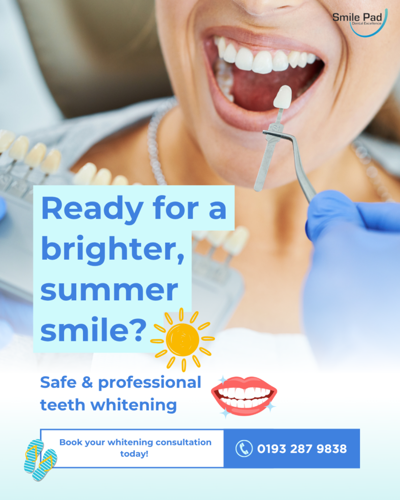 Safe & professional teeth whitening